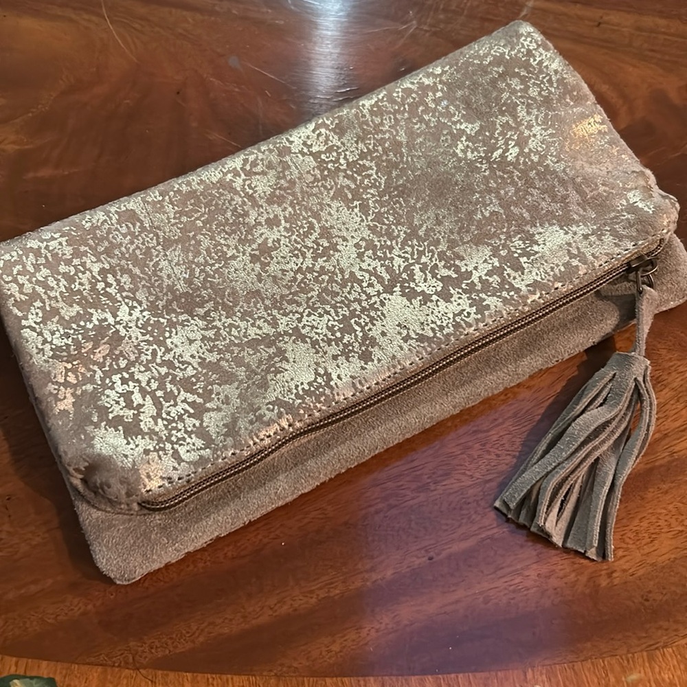 Leather Clutch Purse